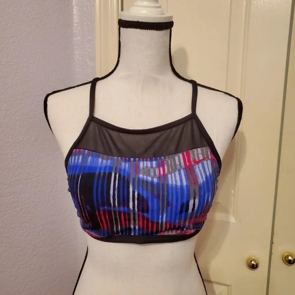 NWOT Nike Women's Electrify High-neck Bikini Top L